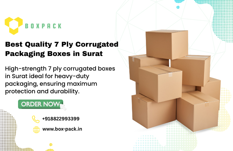 7 Ply Corrugated Boxes in Surat | Box Pack