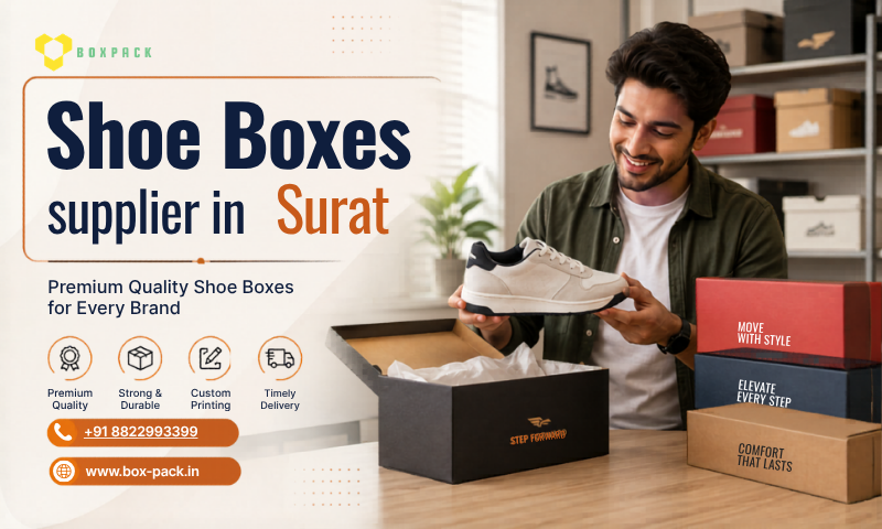Shoe Boxes supplier in Surat