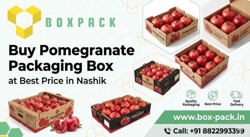 Pomegranate Packaging Box at Best Price