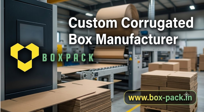 Custom Corrugated Box Manufacturer
