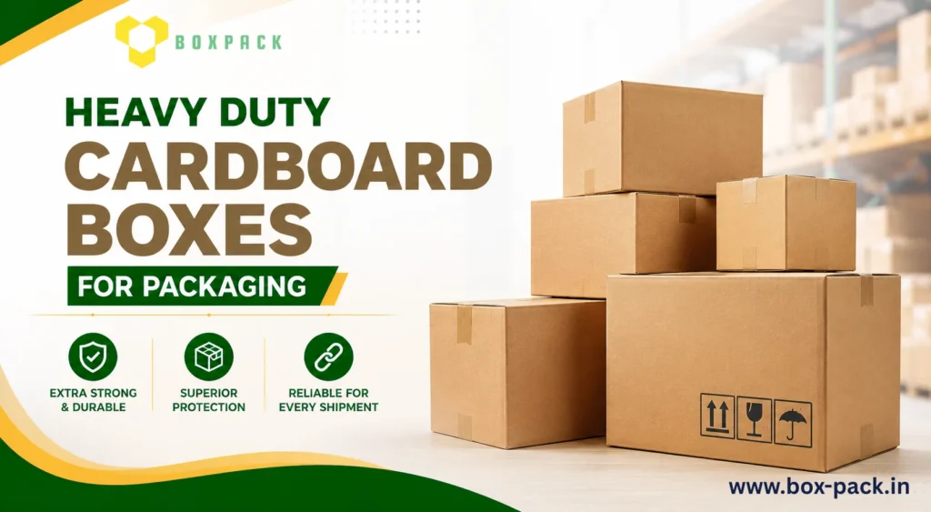 Heavy Duty Cardboard Boxes for Packaging