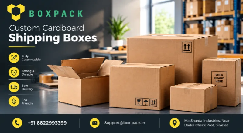 Custom Cardboard Shipping Boxes