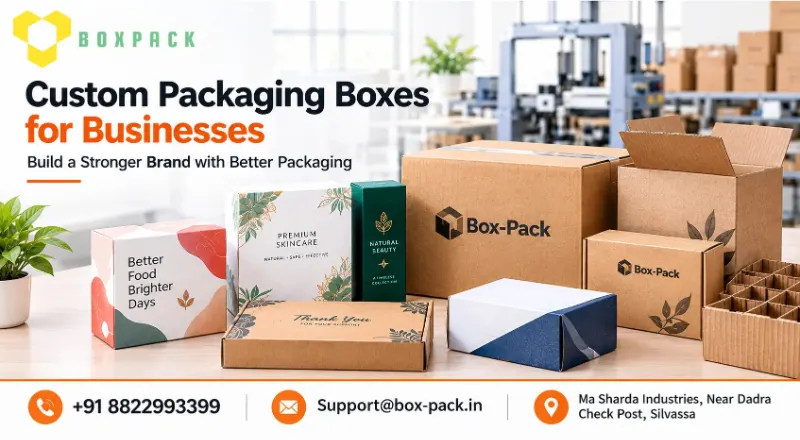 Custom Packaging Boxes for Businesses