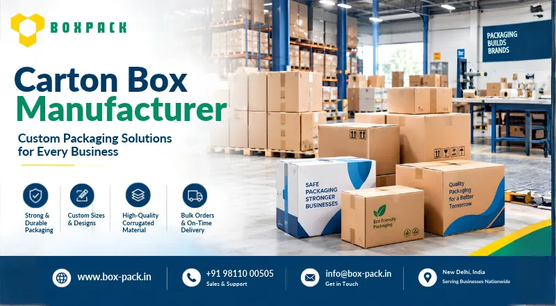 Carton Box Manufacturer